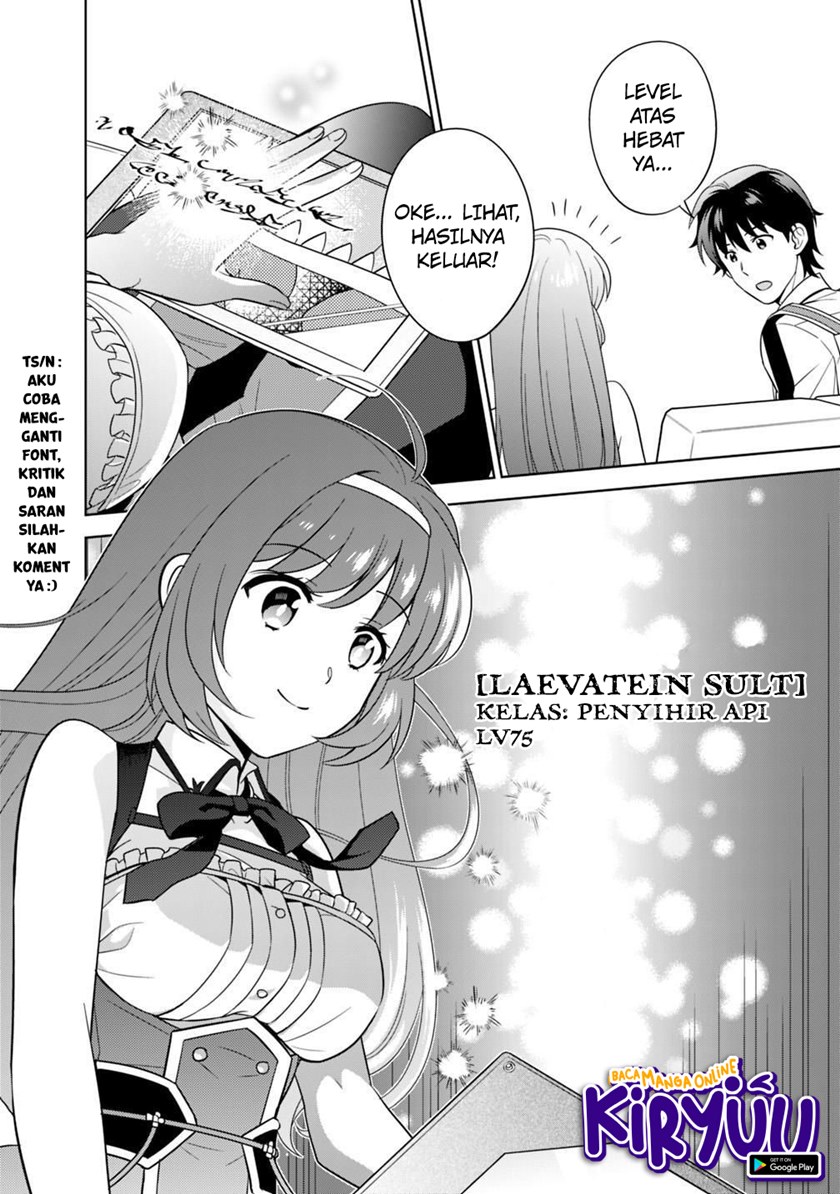 Seisan Shoku o Kiwame Sugi tara Densetsu no Buki ga Ore no Yome ni Narimashita